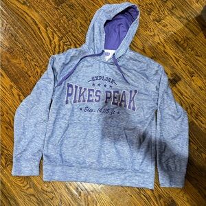 Pikes Peak Heather Gray Hoodie